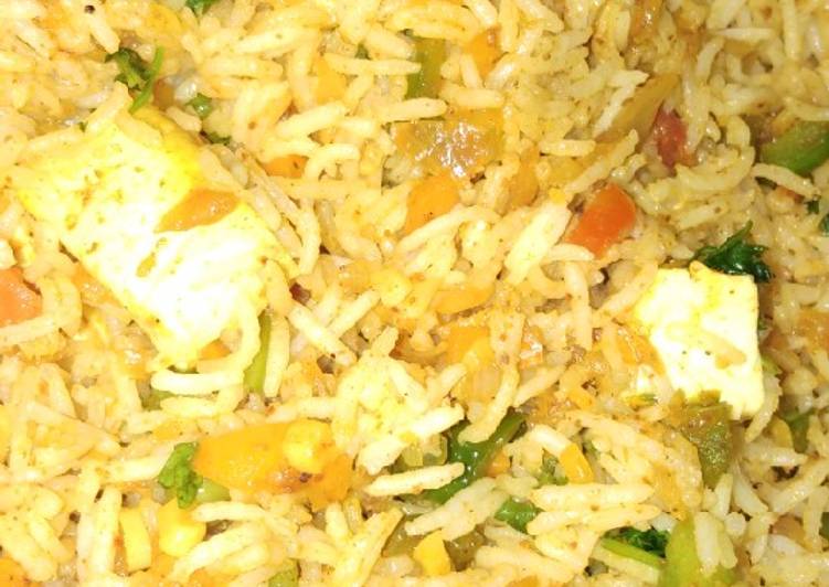 Steps to Prepare Favorite Paneer Butter Pulao