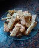Palitos de queso y ciboulette