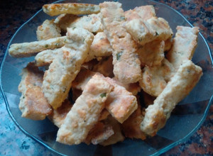 Una foto de Palitos de queso y ciboulette