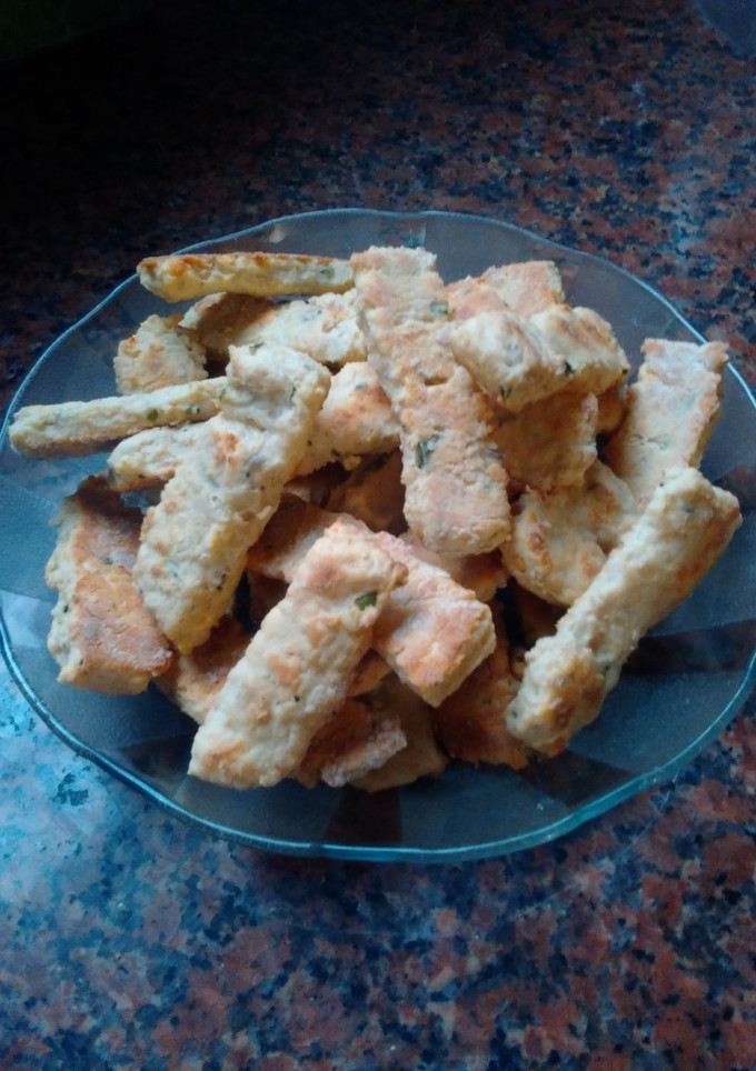 Una foto de Palitos de queso y ciboulette