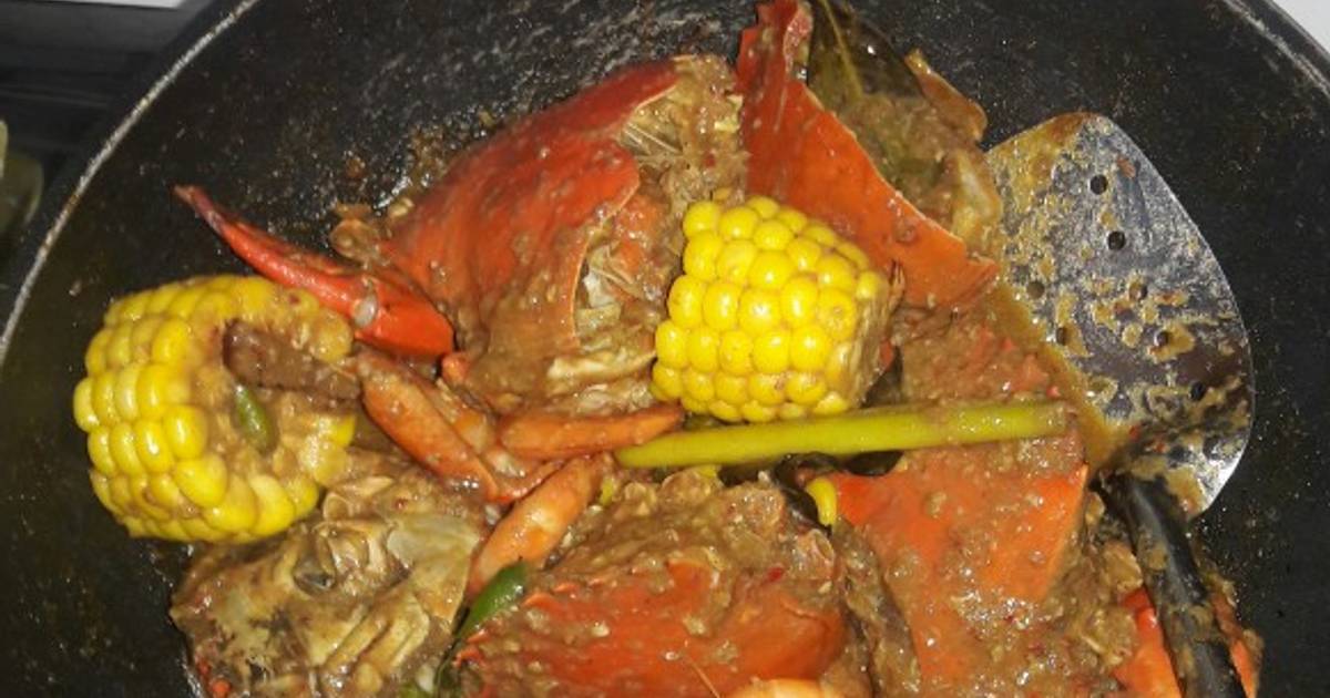 Resep Kepiting Udang Saus Padang Mix Jagung Manis Endollita Oleh Weni Widiastuti Cookpad