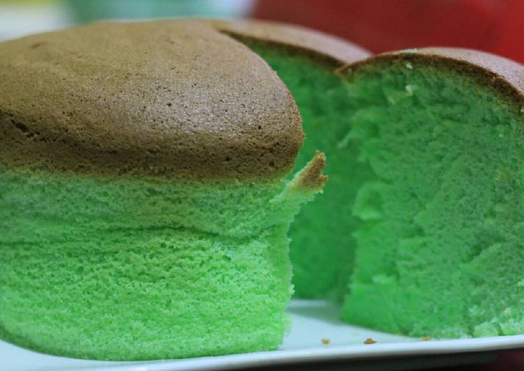Pandan Ogura Cake