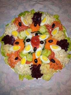 صورة لوصفة شلادة الجردة سلطة مغربية 🥗🥗