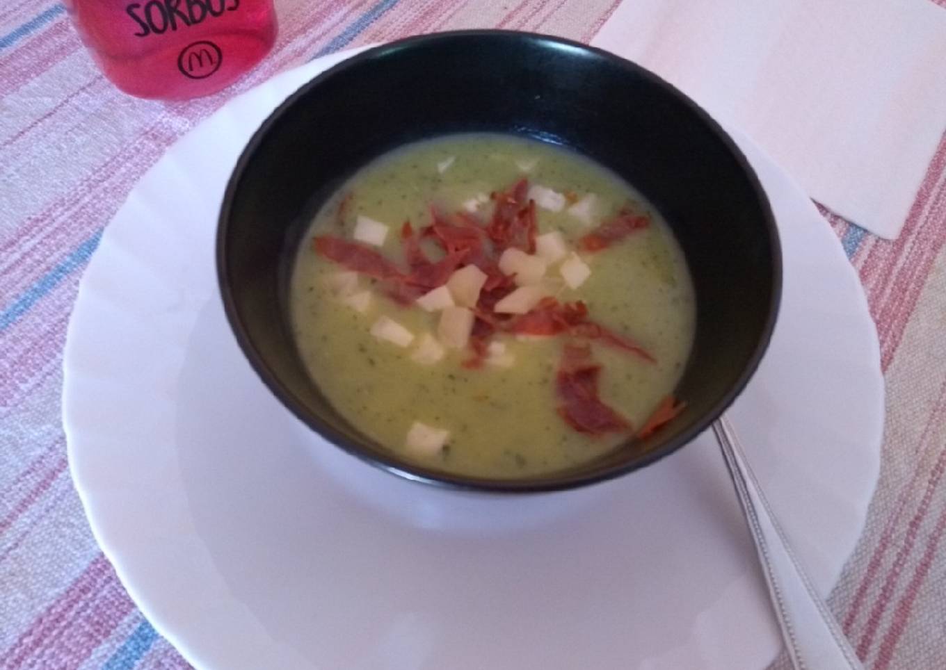 Crema de calabacín en olla gm