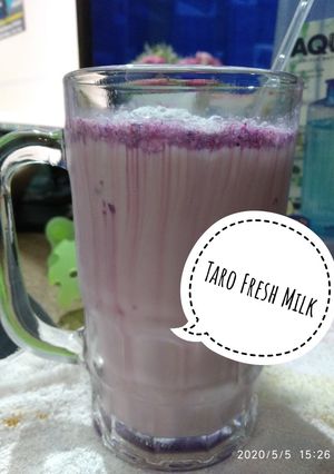 Foto resep Taro Fresh Milk