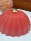 Watermelon Eggless Pudding