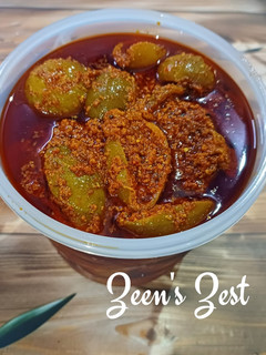 A picture of Homemade Lemon Pickle.