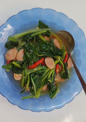 Foto resep Cah Sawi - Sosis