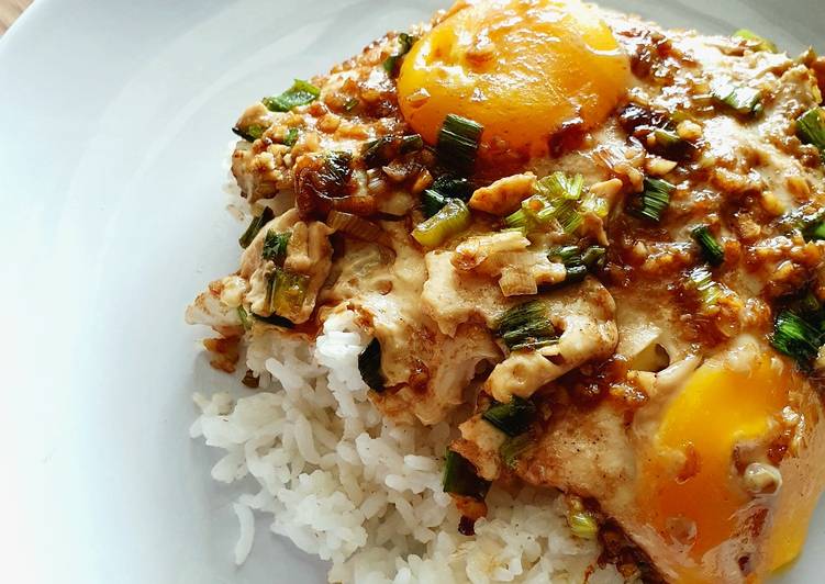 Nasi Telor Kecap Ayong Pontianak