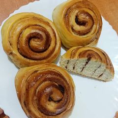 A picture of Cinnamon rolls.