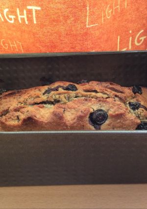 Foto principal de Cake de avena y arándanos