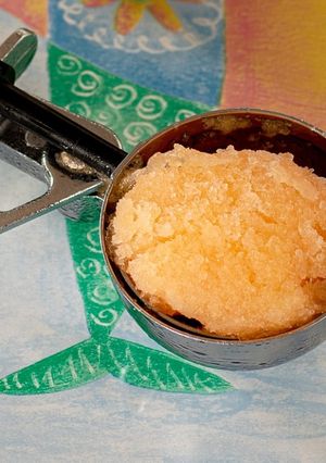 Foto di Sorbetto al melone