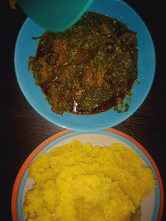 A picture of My Afang soup(hubby's favorite)🥰.