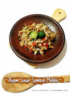 Foto resep Ayam Suwir Sambal Matah