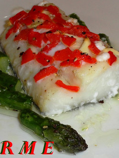 Una foto de Bacalao para dieta al horno