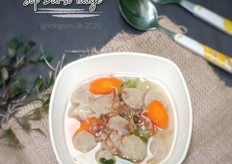 Sop Bakso Tauge