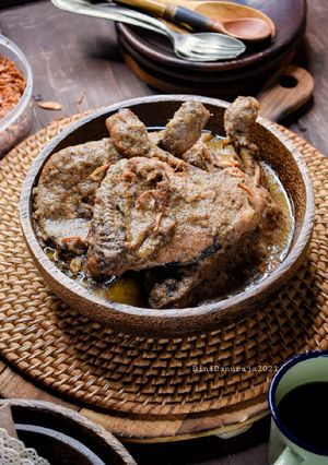Foto resep Ayam Telur Bumbu Areh