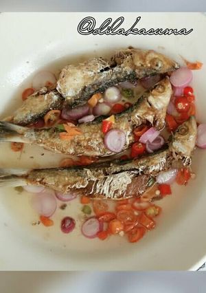 Foto resep Ikan asin sambal cuka