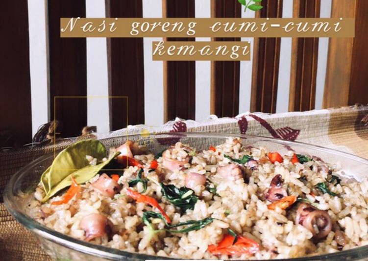 Nasi Goreng Cumi-cumi Kemangi
