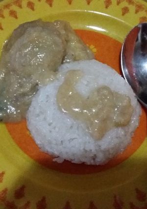 Foto resep Ketan duren legit saus kinca durian