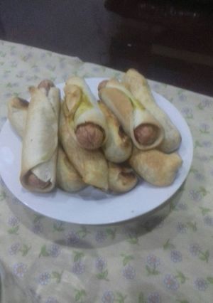 Una foto de Salchichas envueltas!!!