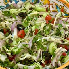 A picture of Kachumber Salad 🥗.