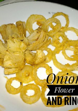 Foto resep Onion Flower and Ring