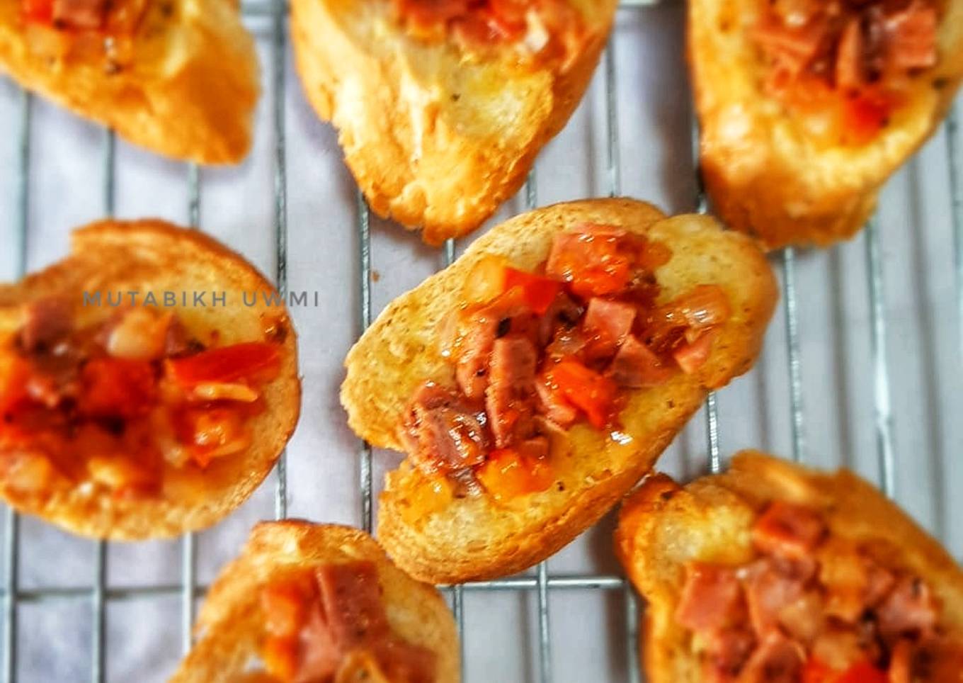 Beef Bruschetta Simple