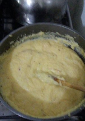 Una foto de Polenta