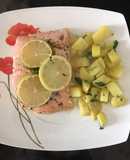 Salmón al horno