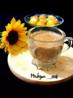 عکسی از دستور شیر قهوه کاراملی 😋😍