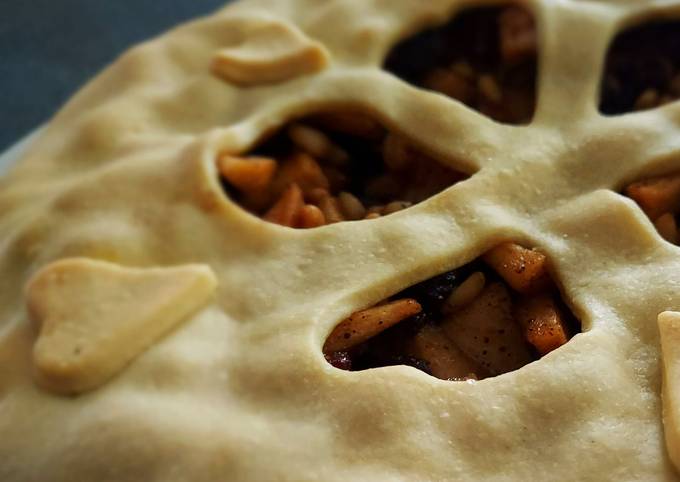 Crostata pasticciata alle mele