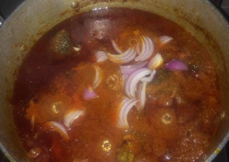 Easiest Way to Prepare Ultimate Spicy Goat Meat Stew