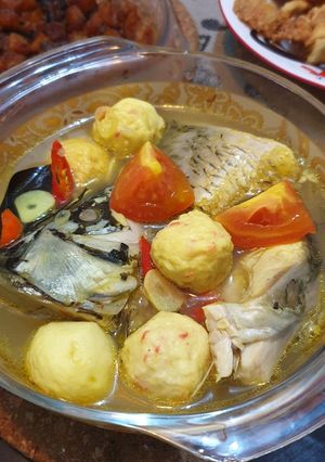 Foto resep Ikan mas kuah kuning