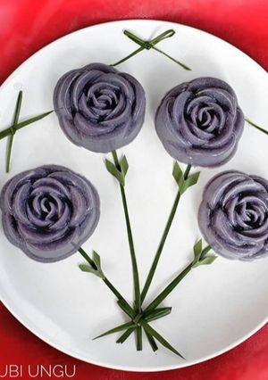 Foto resep Puding ubi ungu