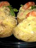 Papas asadas al microondas