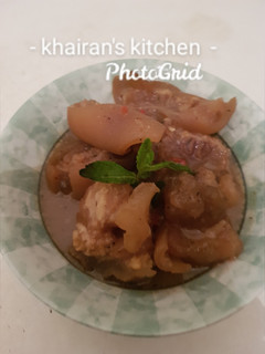 Cow leg peper soup ainihin hoton girkin