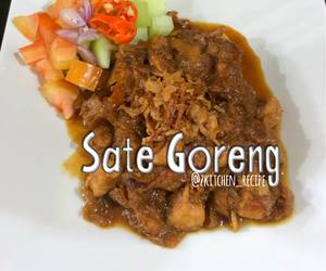 Resep mudah Sate Goreng Enak Sempurna