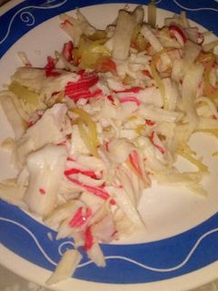 Una foto de Palitos de mar salteados