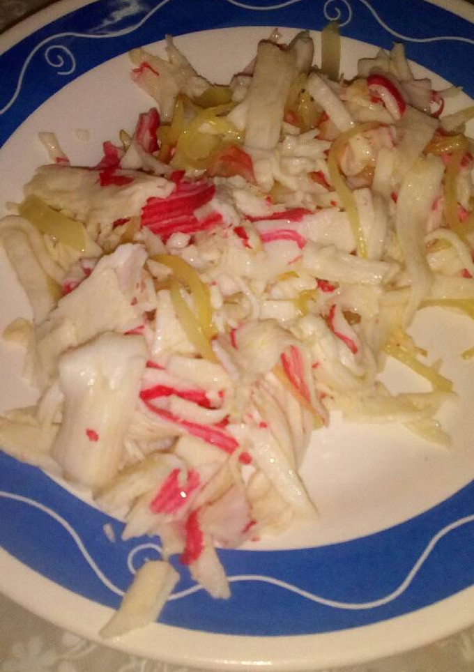 Una foto de Palitos de mar salteados