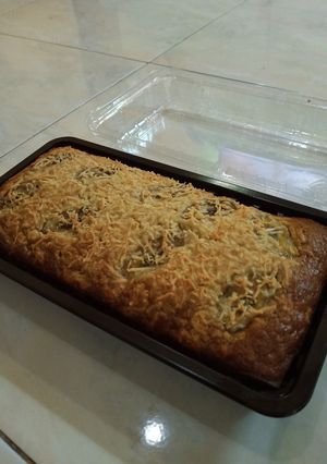 Foto resep Bolu pisang keju