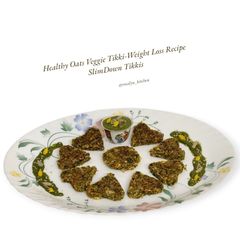 Healthy Oats Veggie Tikki-Weight Loss Recipe (SlimDown Tikkis) A picture of Healthy Oats Veggie Tikki-Weight Loss Recipe (SlimDown Tikkis).
