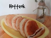 Gambar hotteok coklat korean
