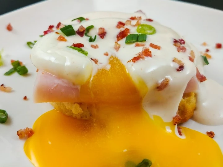 Easy Ways Prepare Recipes Poached Eggs with Lemony Mayo Sauce the  Makes Drooling Delicious.