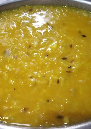 A picture of Arhar dal khichdi.