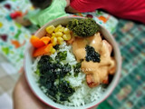 Salmon Mentai Don