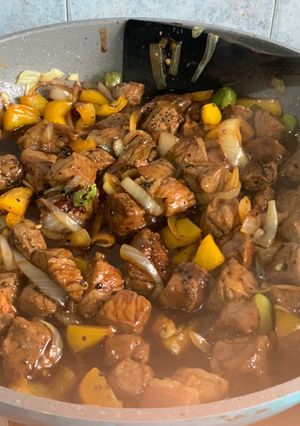 Foto resep Sapi Lada Hitam