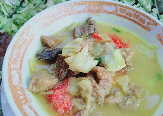 Tongseng daging kambing