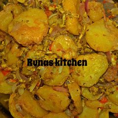 Potato Meat Recipe By Runas kitchen A picture of Potato Meat Recipe By Runas kitchen.