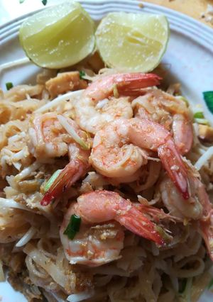 รูปของ ผัดไทยกุ้งสด